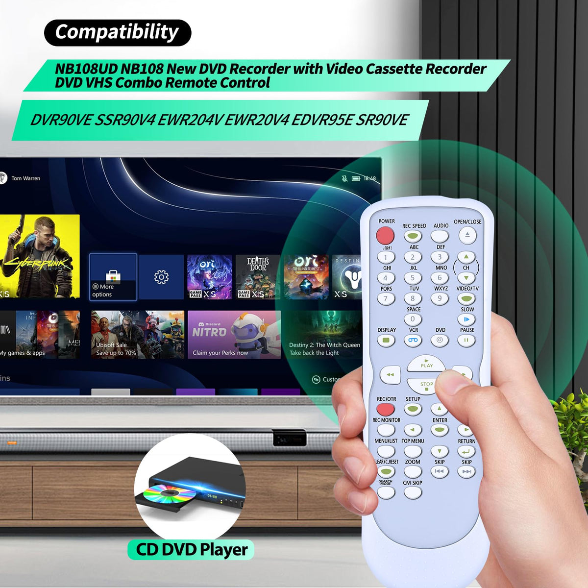 Replacement Remote N1870