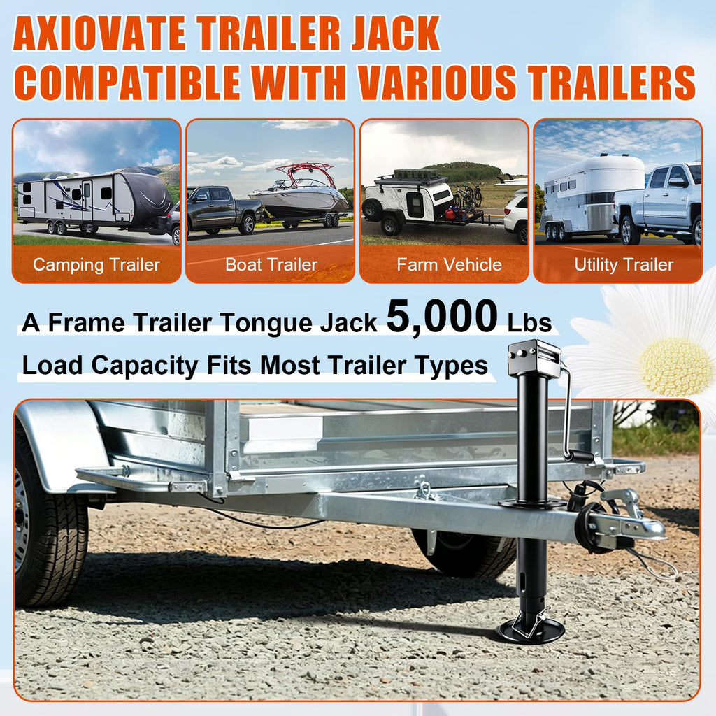 23" Lift Drop Leg Trailer Jack E25040