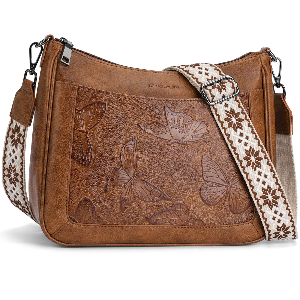 Vegan Leather Crossbody Bag Z101