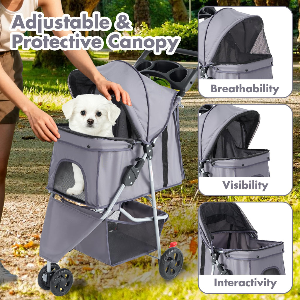 3 Wheels Pet Stroller S421