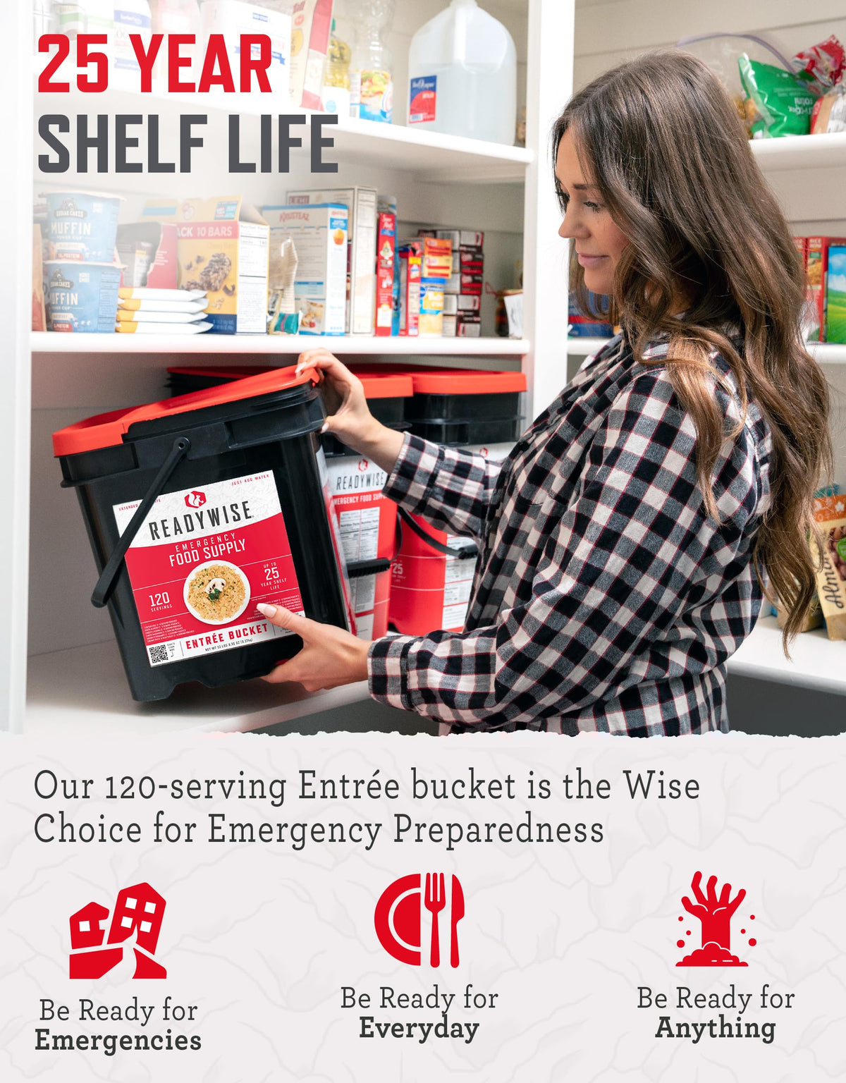Emergency Survival Food Supply 120 Serving A515