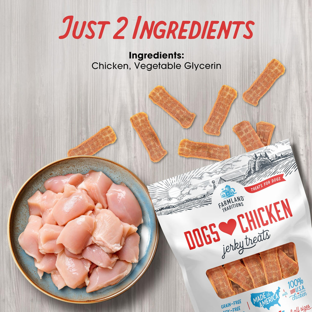 Chicken Jerky Dog Treats 3 lb Bag T521383