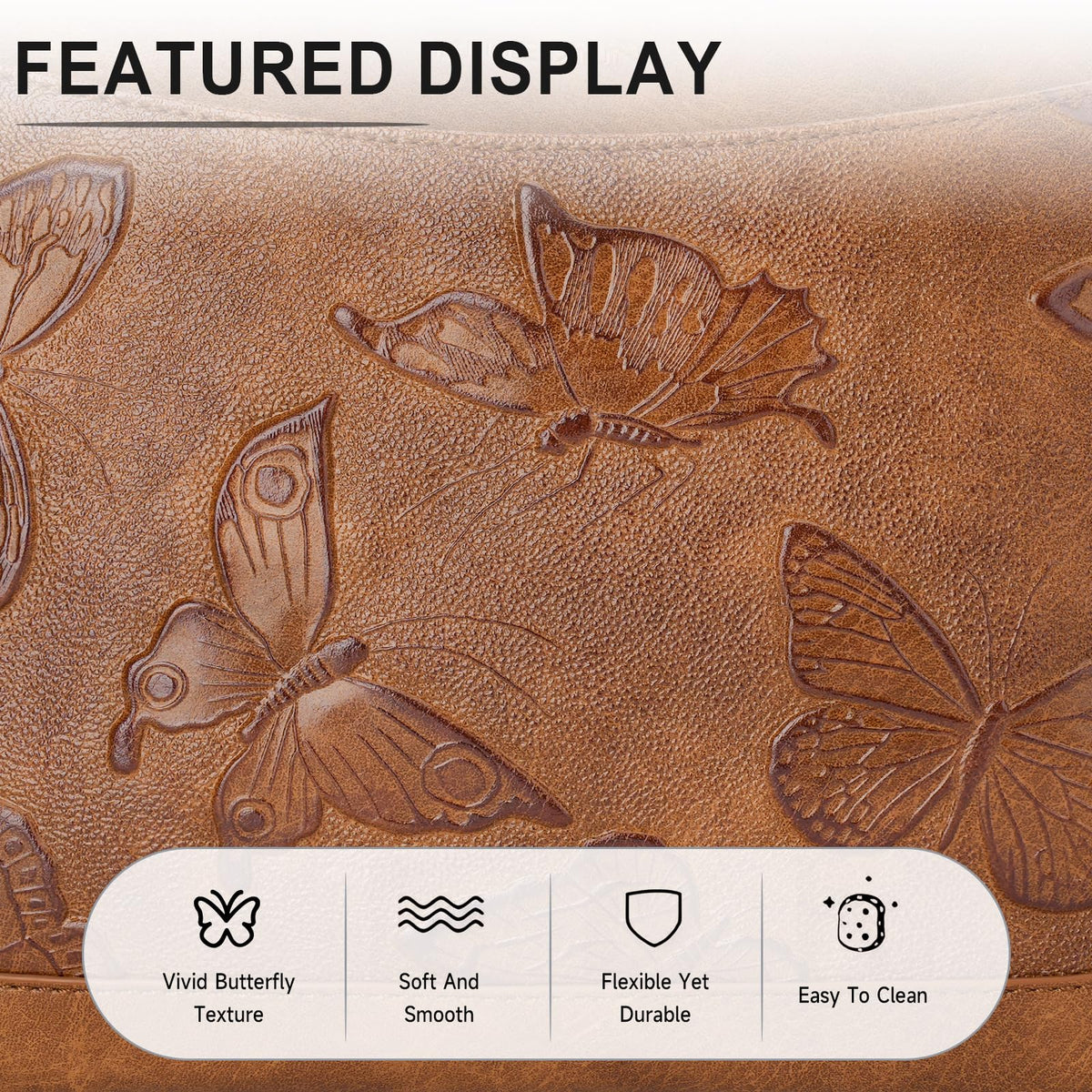 Vegan Leather Crossbody Bag Z101