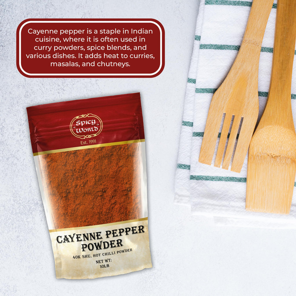 Cayenne Pepper Powder 10 Pound Bulk Bag D60129