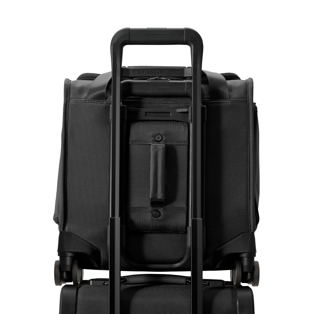 Black Softside Carry On Spinner Luggage D9416
