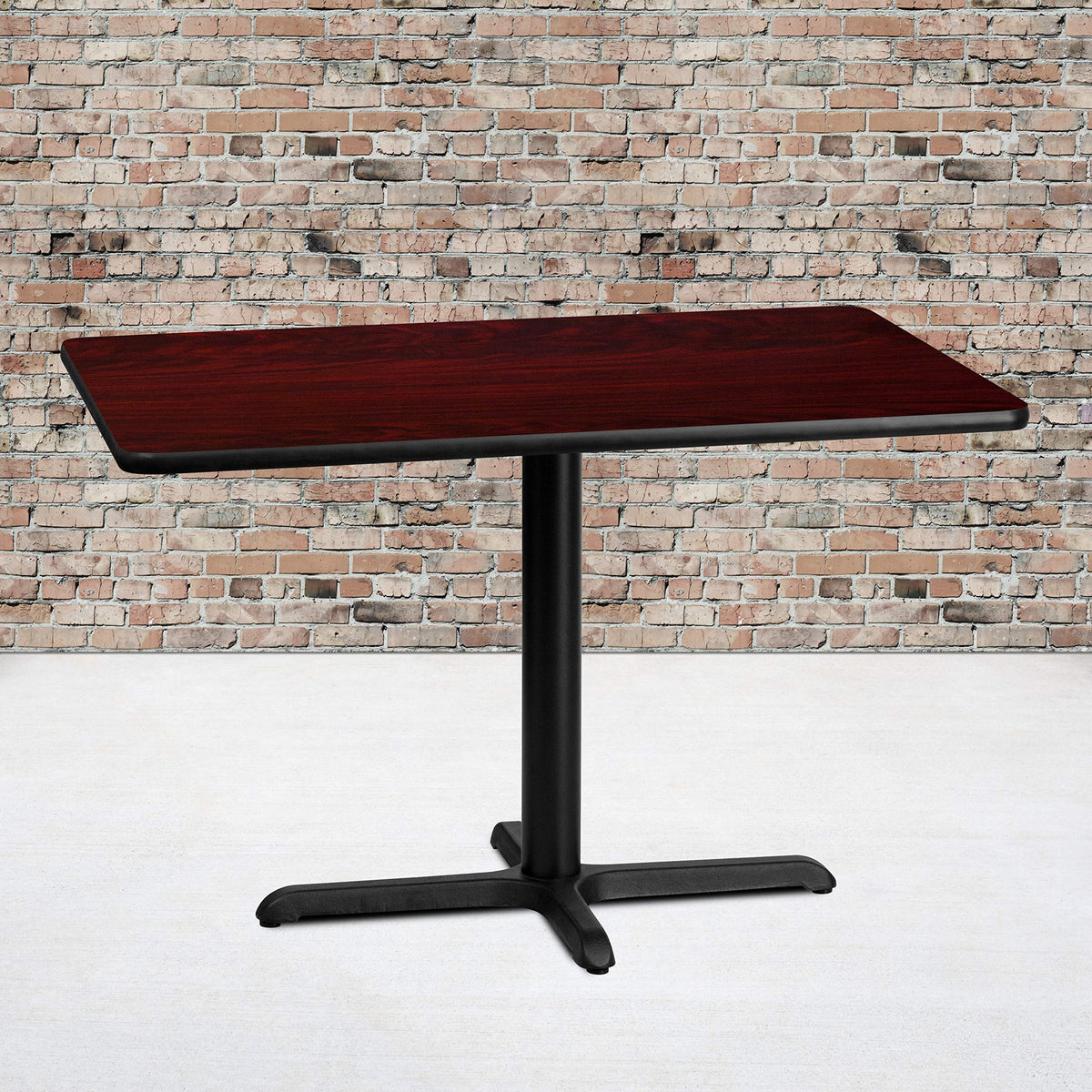 Rectangular Table and X-Base A315